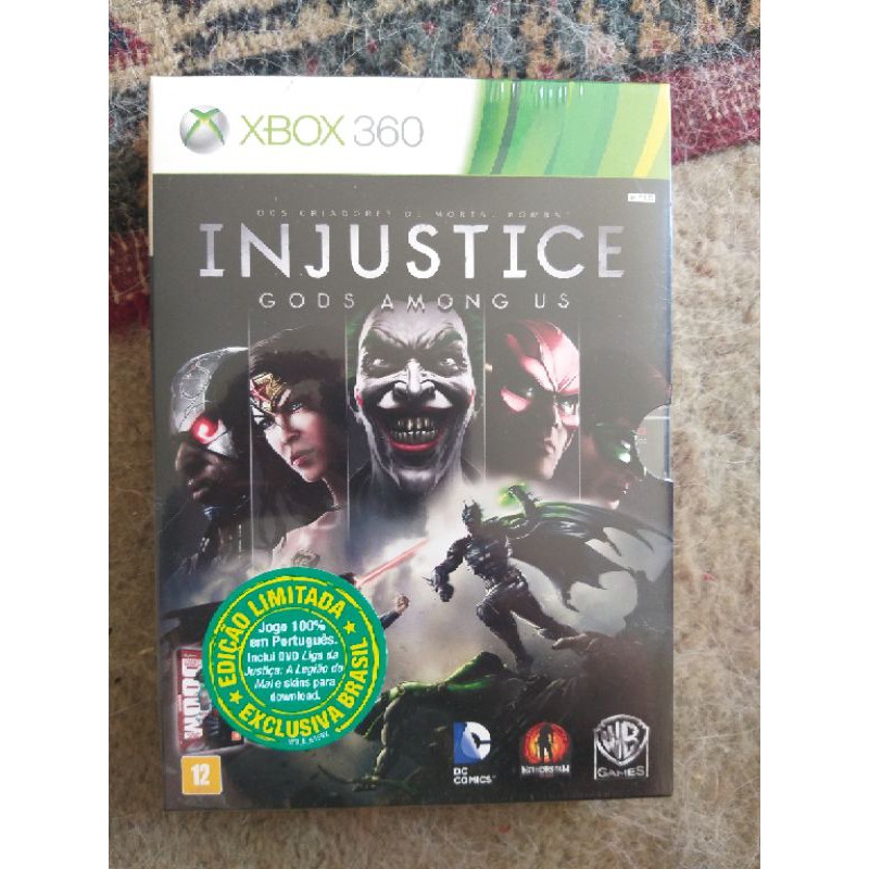 Jogo Injustice Gods Among Us + Liga da Justiça - Xbox 360 - Loja