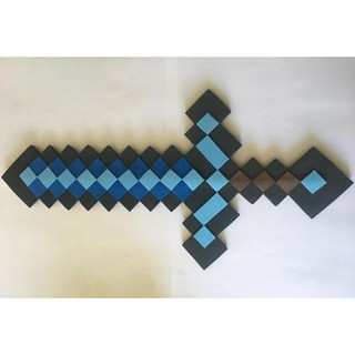 Minecraft Espadinha de Brinquedo E.V.A Decoração Fãs Hobbie Colecionáveis