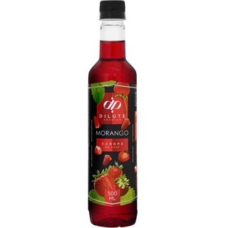 Xarope Dilute Morango para Drinks Soda Italiana Gin 500ml