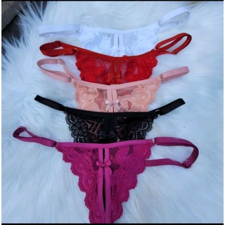 Kit com 5 calcinhas apressadinha fio dental ,abertura sexy