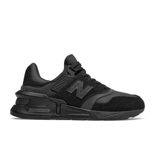 Tenis new balance preto hot sale masculino