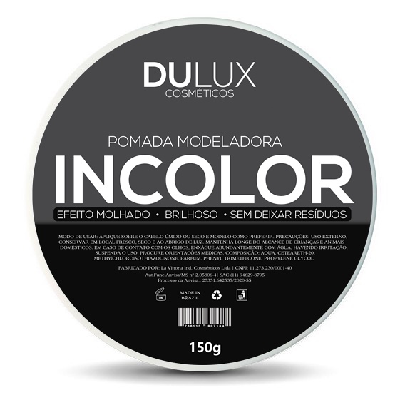 Pomada Modeladora Ultra Fixação 150g Dulux Baber Shop Para Cabelo e Barba