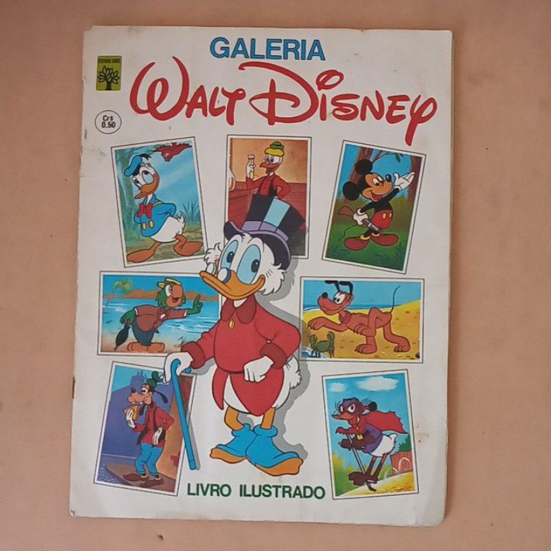 álbum de figurinhas galeria Walt Disney completo anos 80 | Shopee Brasil