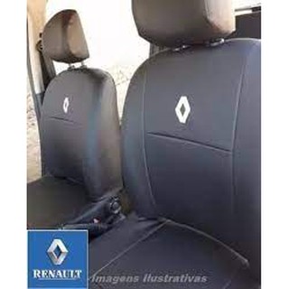 Capa Banco Carro 100% Couro Renault Logan 2019 2020 2021