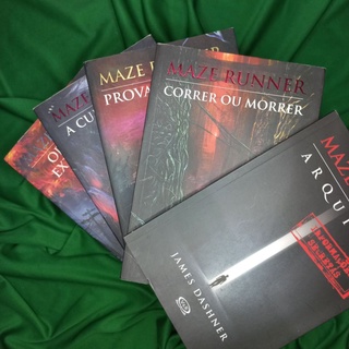 COMBO - Maze Runner - Prova de Fogo - Correr ou morrer - A cura