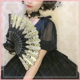 Kit 36 peças/Leques Super Chique Decorações de Festas Uso Pessoal Estampa Floral em Oferta na Shopee