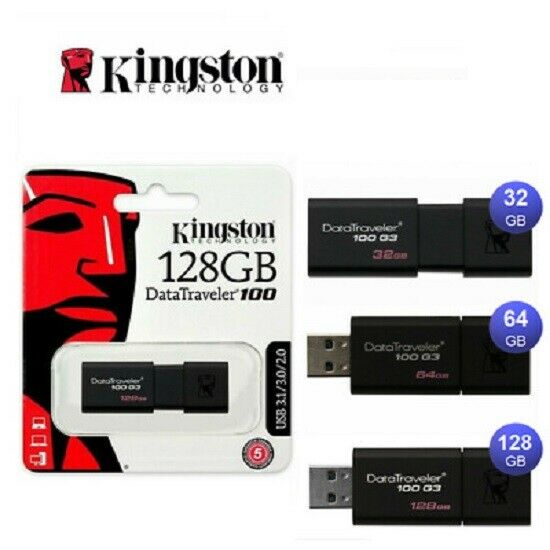 Kingston Gb 64gb 32gb 16gb 128gb Memória Flash Drive Pendrive Usb Datatler 2.0