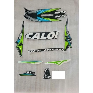 Kit Adesivo Caloi Original KS 9PÇS Novo Para Aro 16 a 24