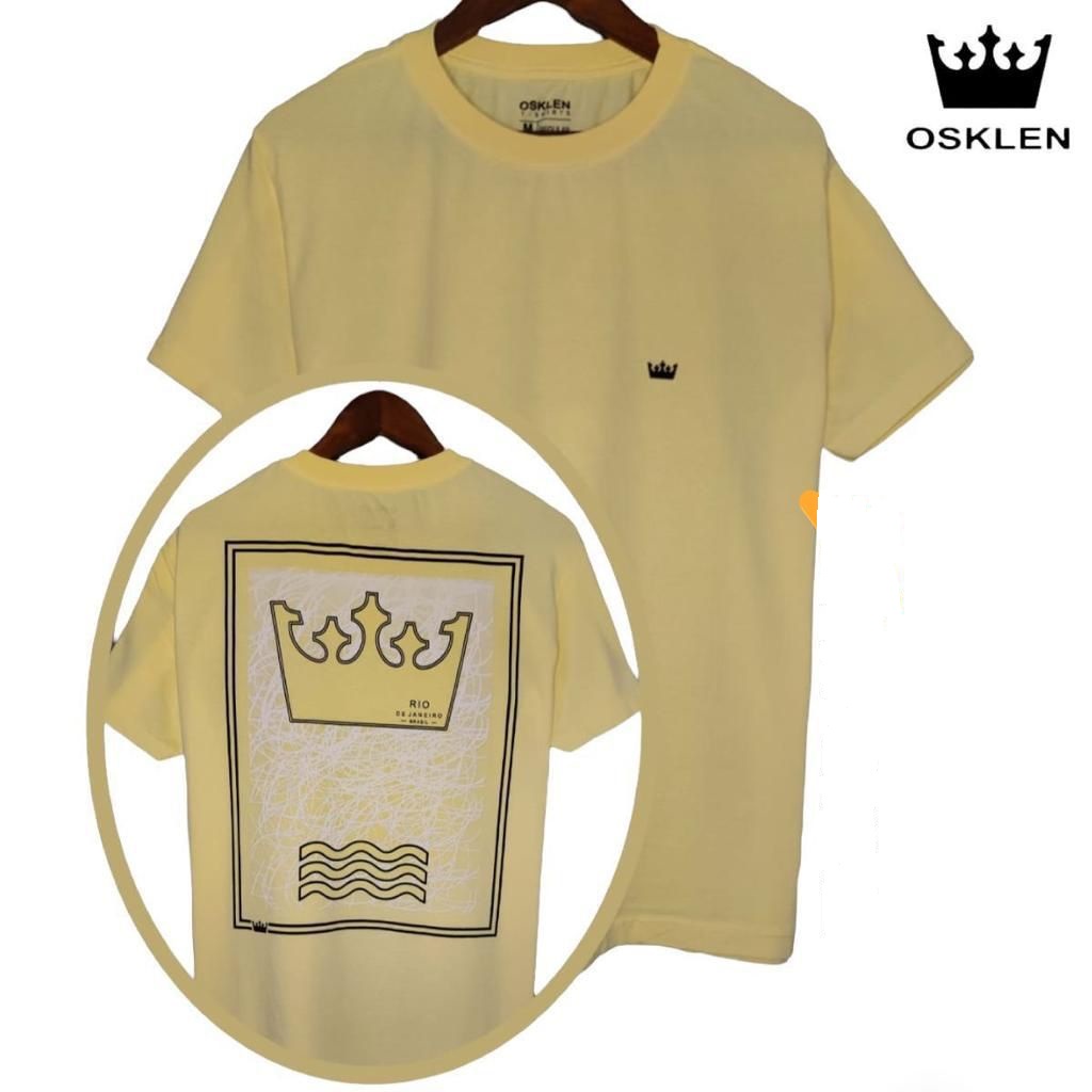 Camiseta OSKLEN ORIGINAL Masculina Algodão | Shopee Brasil