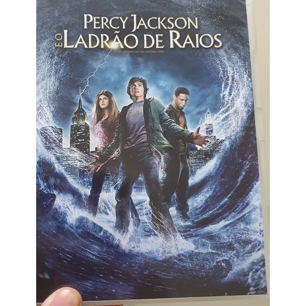 DVD Percy Jackson e o Ladrão de Raios Original Shopee Brasil