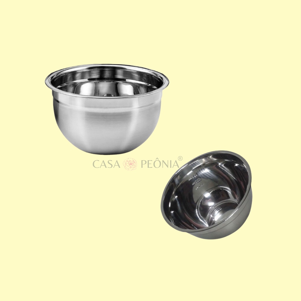 Tigela Bowl Inox Multiuso 18cm - KE Home