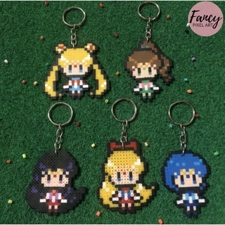 Chaveiros Sailor Moon (Hama beads/ Perler Beads/ Pixel Art)