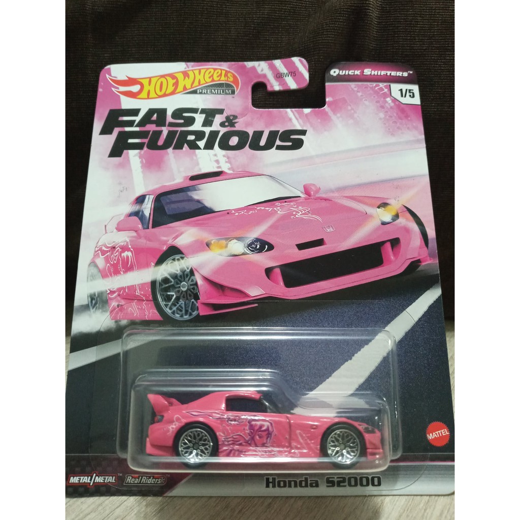 Carrinho Hot Wheels Velozes e Furiosos Fast & Furious Honda S2000 - Mattel  - Carrinho de Brinquedo - Magazine Luiza