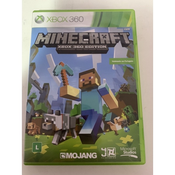 Jogo Minecraft para XBOX 360 (DVD ORIGINAL)