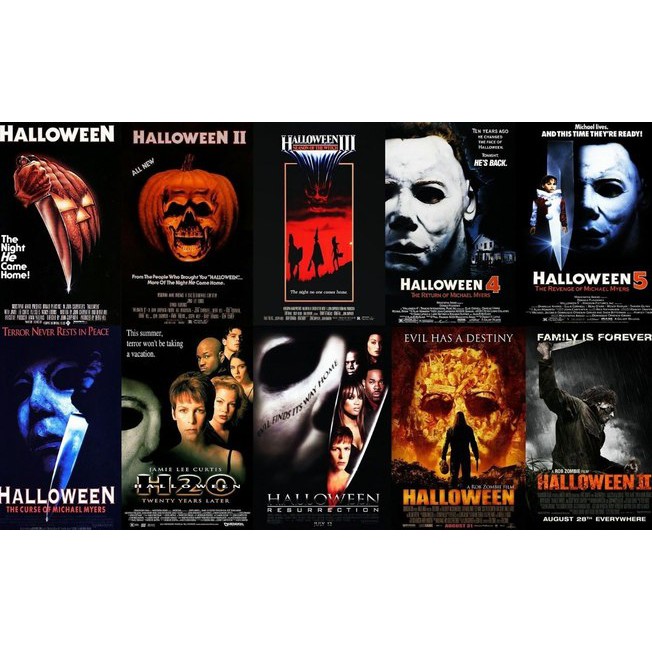 Coleção Filmes Terror Halloween - Original 