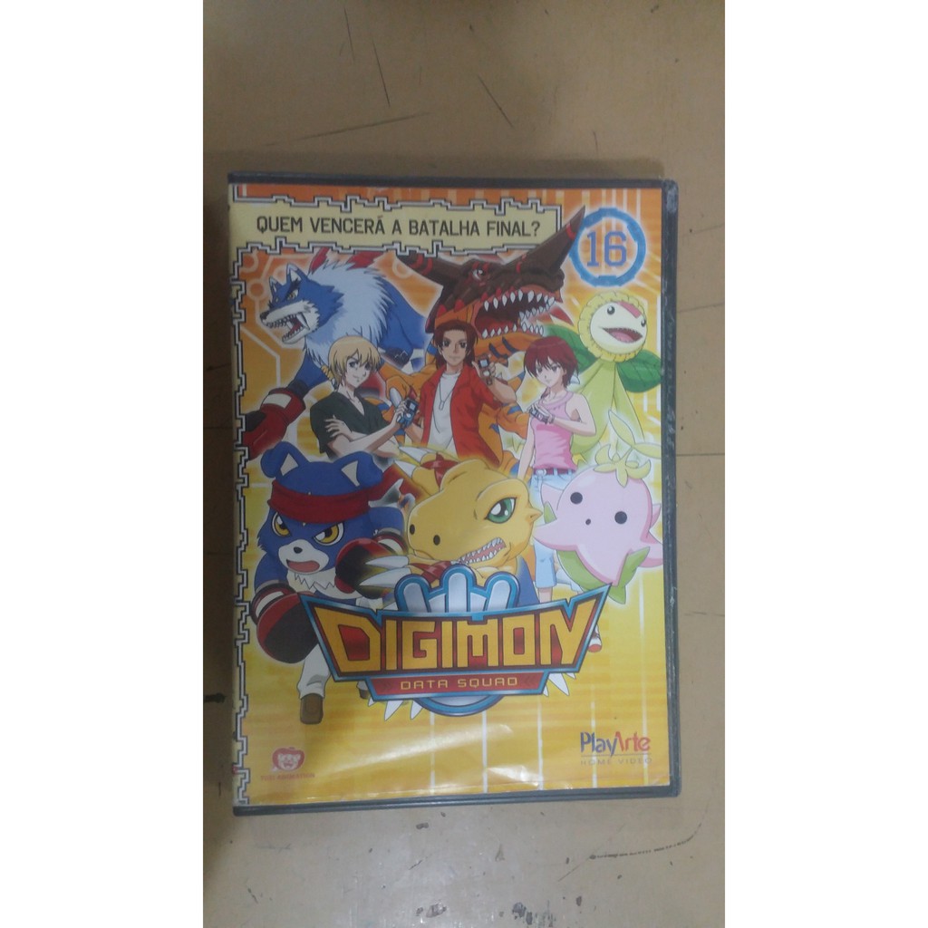 DVD Digimon Data Squad - Quem Vencerá a Batalha Final? Volume 16 ...