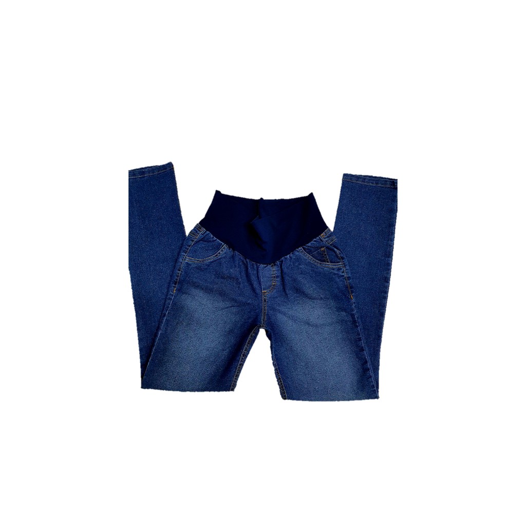 Calca jeans best sale de gravida