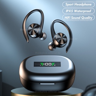 Fone De Ouvido Esportivo Sem Fio Bluetooth Com Microfone IPX5 À Prova D'água/Gancho De Orelha HiFi Stereo Música em Oferta na Shopee