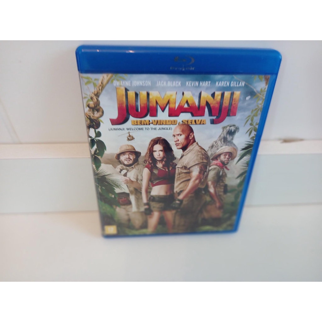 Blu-ray - Jumanji - Coleção com 2 filmes- Edição Especial Limitada  (Steelbook)- Jack Black - Robin Williams - Kirsten Dunst)