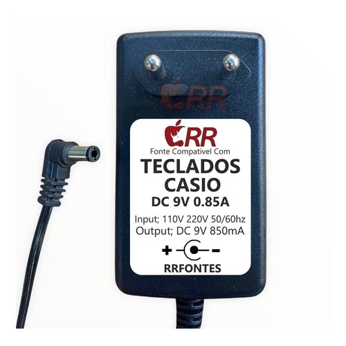 Power Adapter Ctk 411 Casio Keyboard 9v Dc Power Supply MaxLLTo 9V - Main Image
