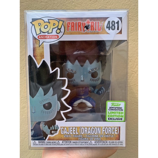 Funko POP Gajeel Dragon Force – Fairy Tail 481 – Édition Limitée Spring Convention 2019 – Vinyle