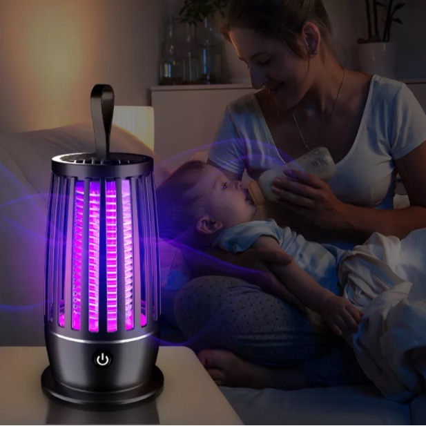 Luminária Lâmpada Elétrica Mata Mosquitos E Moscas - ENVIO IMEDIATO