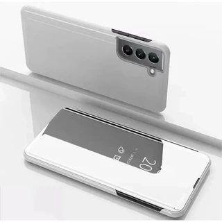 Pelicula Gel + Case Para Samsung Galaxy S22 Plus Capa Flip Espelhada