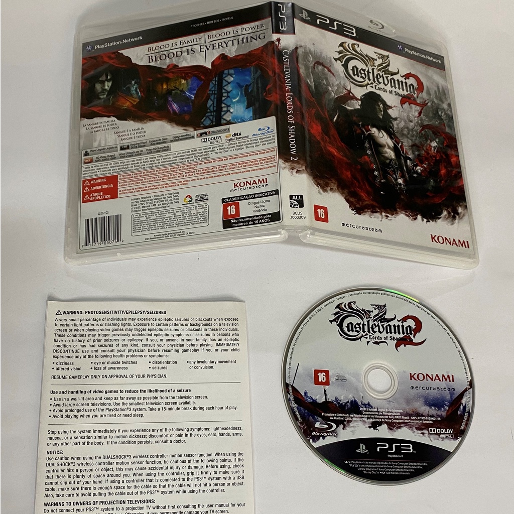Jeu Vidéo Console Playstation 3 Ps3 : Castlevania 2
