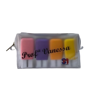 KIT PROFESSOR 4 CARIMBOS + ESTOJO PERSONALIZADO