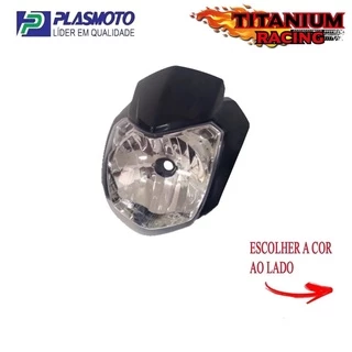 Farol Bloco Carenagem Lateral E Superior Completo Factor 125 150 2016 a 2020