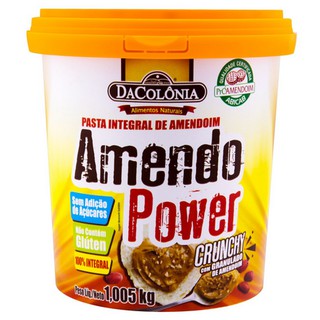 Pasta de Amendoim DaColonia Tradicional 500g - Amendo Power - Kit 10  unidades - EMPÓRIO CENTRAL SUL