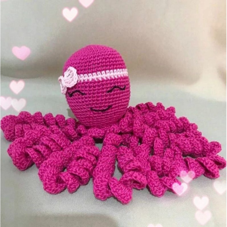 Amigurumi polvo para bebês