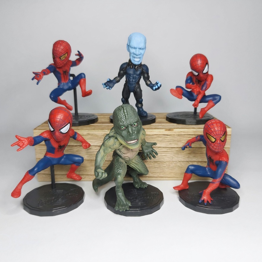 Homem Aranha Action Figure, Miniaturas colecionáveis