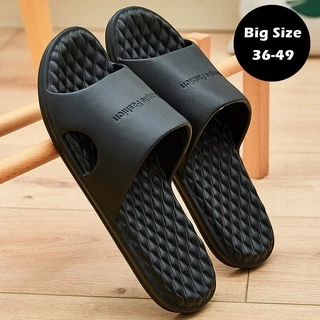 Chinelos De Banho De Tamanho Grande 48 49 Homens EVA Soft Sole Women Summer Beach Sandals Casais De Praia Casual Flip Flop Sapatos Nova Moda