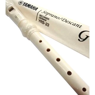 Flauta Doce Germânica Yamaha Yrs-23g Com Capa em Oferta na Shopee