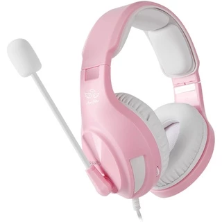 Fone de Ouvido Headset Gamer Sades A2 Rosa Angel Edition Multiplataforma