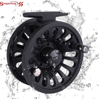 Sougayilang Carretel De Pesca Com Mosca De Plástico , Mandril Grande , Ultraleve , À Prova D'água , Roda Para Em Rio De em Oferta na Shopee