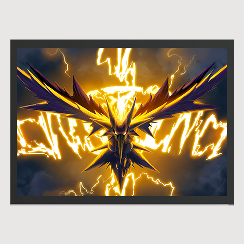 Quadro e poster Zapdos - Pokemon - Quadrorama