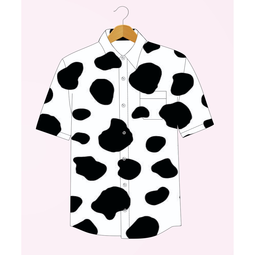 Camisa Bot o Cow Vaca Moda Alternativa Skatista Alternativa Street