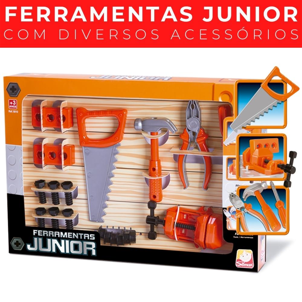 Mini Jogo De Ferramentas Infantil Mecânico Kit Ferramentas Com Carrinho