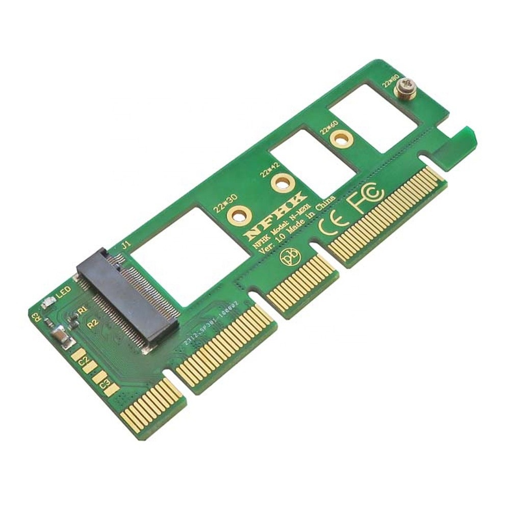 Adaptador/Conversor de Ssd Sata P/ M2 Nvme Para Pciexpress 3.0 X4 X8