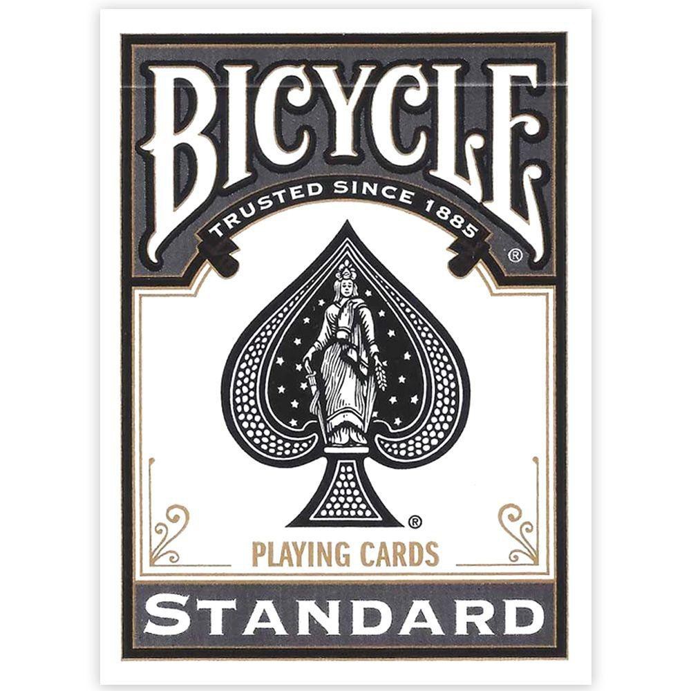 Baralho Bicycle Standard Preto Original Poker Magica Cardistry