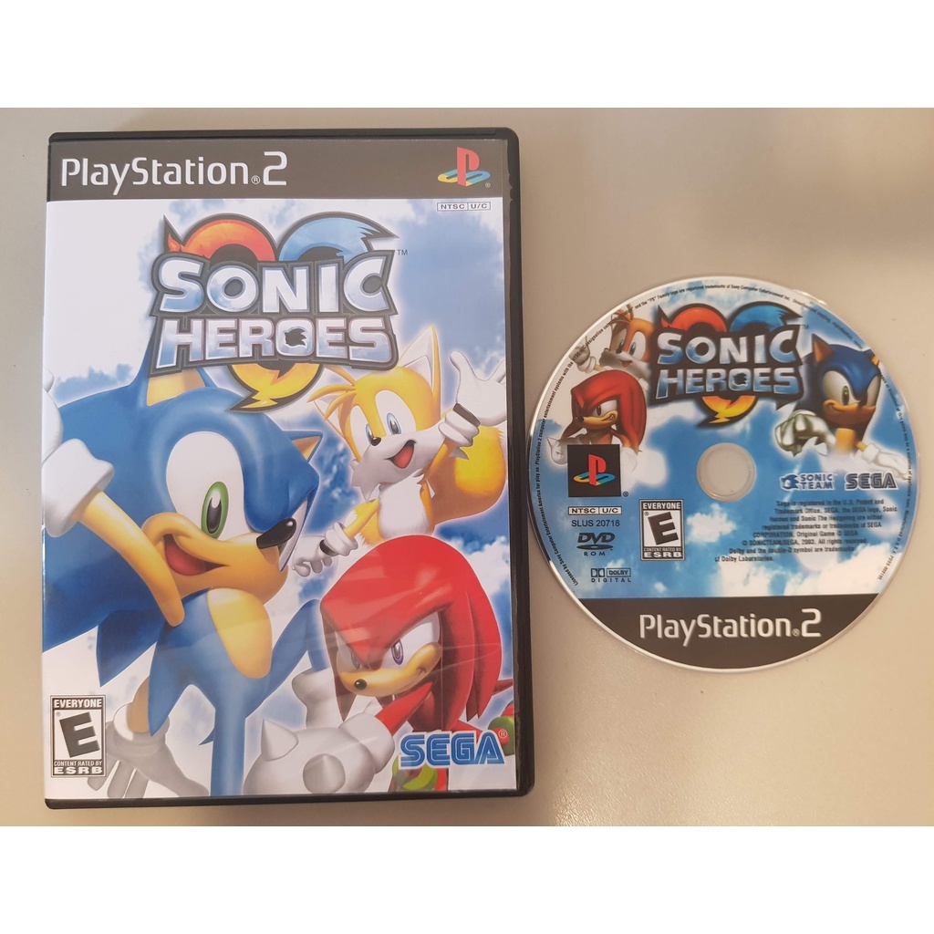 Prix de Sonic Heroes sur Playstation 2