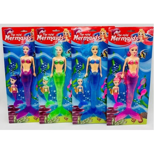 Jogo de sirenas 2021boneca sereia tipo barbie mermaids com acessórios