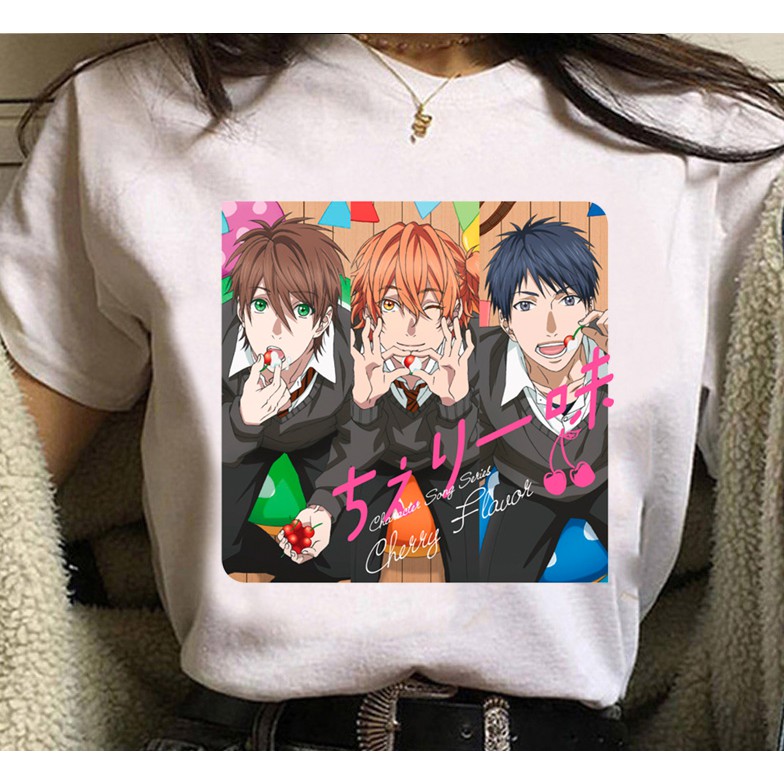 Camiseta Yaoi Anime Yarichin Club Personagens - Hippo Pre