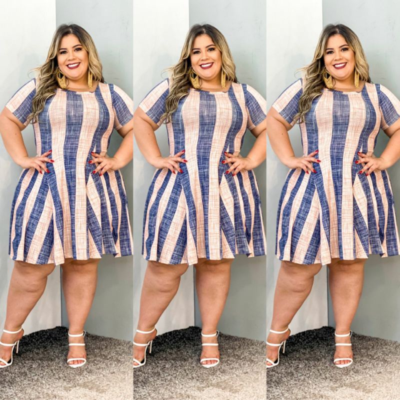 Vestido gode hot sale plus size