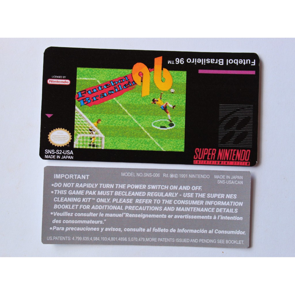 Futebol Brasileiro '96 <span class=label>Unlicensed</span> » NES Ninja