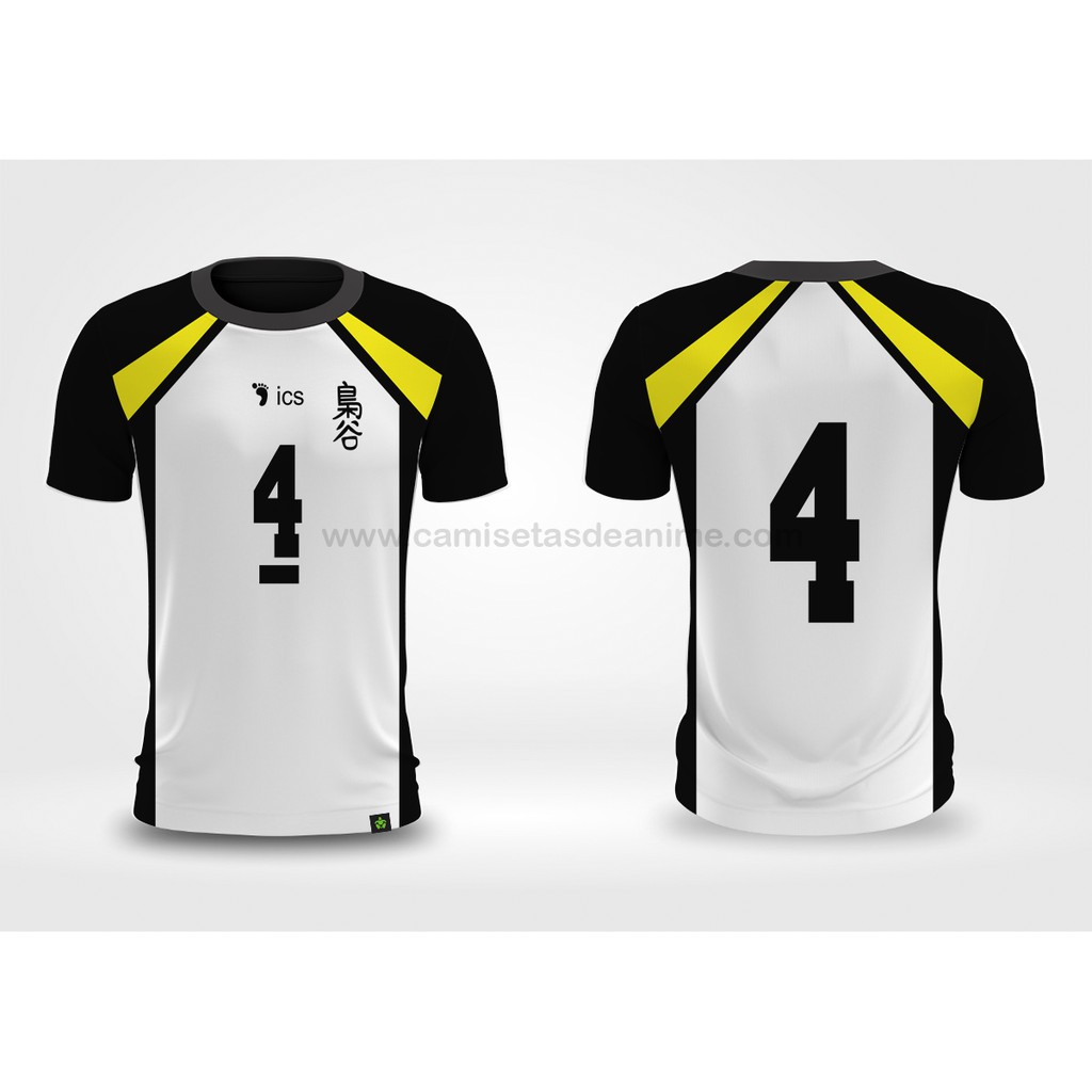 Camiseta Geek Uniforme Anime Haikyuu Bokuto 4