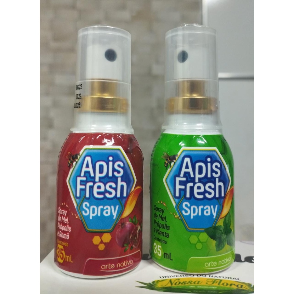 Spray Apis Fresh Aromatizante bucal 35ml Shopee Brasil