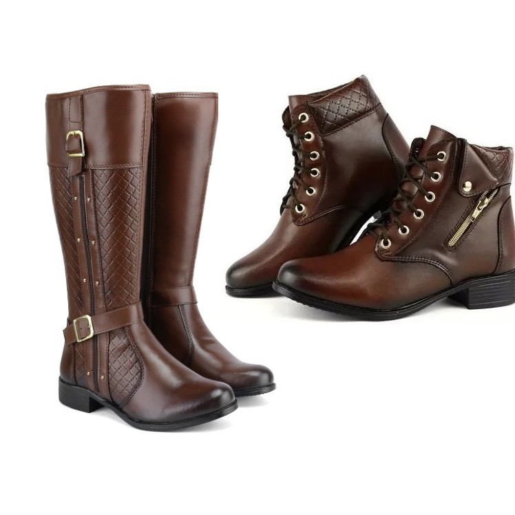 Botas femininas hot sale de montaria